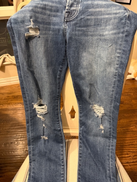 7 For All Mankind Denim - 7 For All Mankind 7 For All Mankind Josefina Boyfriend Skinny Mid Rise Jeans